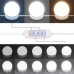 Kosmetinio Staliuko Komplektas Su Led, Dūminio Ąžuolo, Mediena