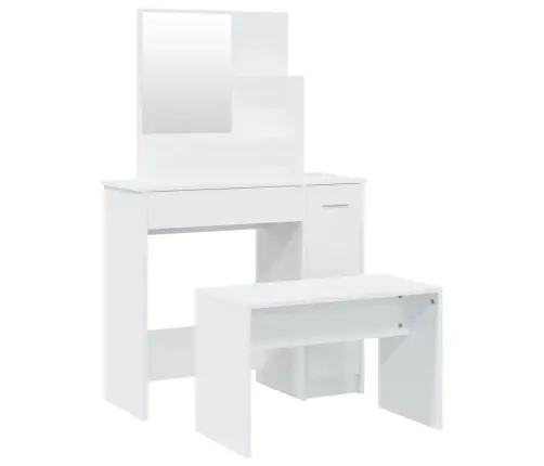 Tualettlaua Komplekt, Valge, 86,5 X 35 X 136 Cm