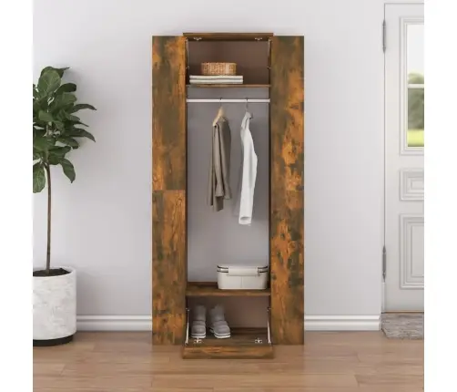 Koridoriaus Spintelės, 2Vnt., Dūminio Ąžuolo, Apdirbta Mediena