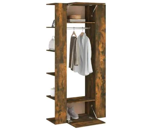 Koridoriaus Spintelės, 2Vnt., Dūminio Ąžuolo, Apdirbta Mediena