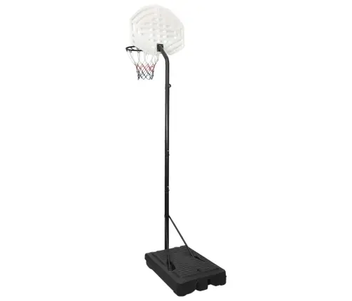 Basketbola Vairogs, Balts, 258-352 Cm, Polietilēns Vidaxl