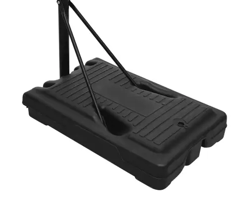 Korvpallilaud Jalaga, Läbipaistev, 280-350 cm Polükarbonaat