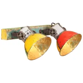 Sienas Lampa, Industriāls Dizains, Krāsaina, 45X25 Cm, E27 Vidaxl