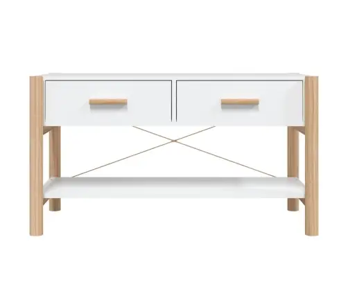 Tv Skapītis, Balts, 82X38X45 Cm, Inženierijas Koks Vidaxl