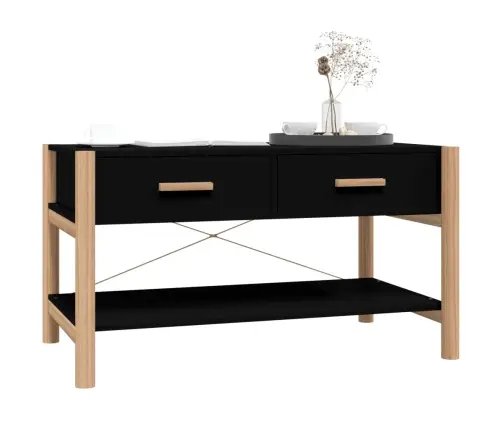 Kavos Staliukas, Juodos Spalvos, 82X48X45cm Apdirbta Mediena