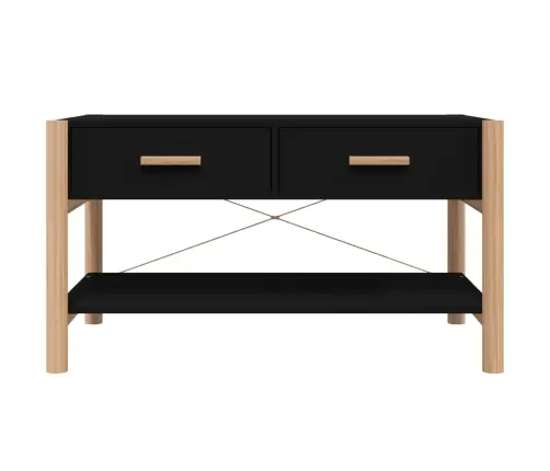 Kavos Staliukas, Juodos Spalvos, 82X48X45cm Apdirbta Mediena