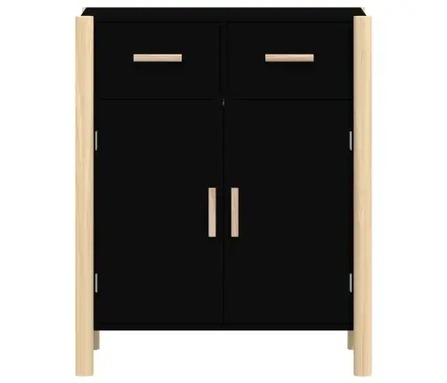 Kumode, Melns, 62X38X75 Cm, Inženierijas Koks Vidaxl