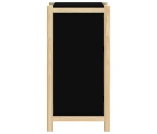 Kumode, Melns, 62X38X75 Cm, Inženierijas Koks Vidaxl