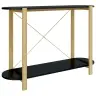 Konsoles Galdiņš, Melns, 110X38X75 Cm, Inženierijas Koks Vidaxl Konsoles Galdiņš, Melns, 110X38X75 Cm, Inženierijas Koks Vidaxl