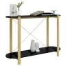 Konsoles Galdiņš, Melns, 110X38X75 Cm, Inženierijas Koks Vidaxl Konsoles Galdiņš, Melns, 110X38X75 Cm, Inženierijas Koks Vidaxl
