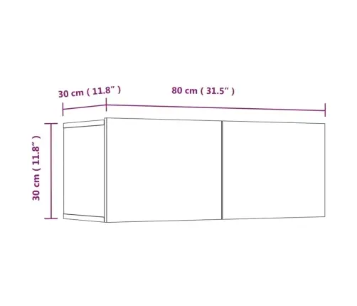 Telerikapid 4 Tk, Betoonhall, 80 X 30 X 30 cm Tehispuit