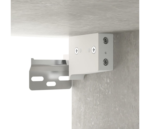 Tv Spintelės, 4Vnt., Betono Pilkos, 80X30X30cm Mediena