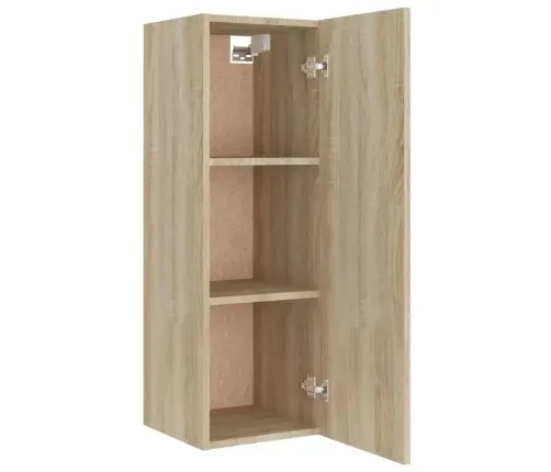 4-Daļīgs Tv Skapīšu Komplekts, Ozola Krāsa, Inženierijas Koks Vidaxl