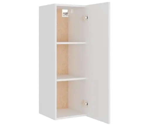 5-Osaline Telerikappide Komplekt, Valge, Tehispuit