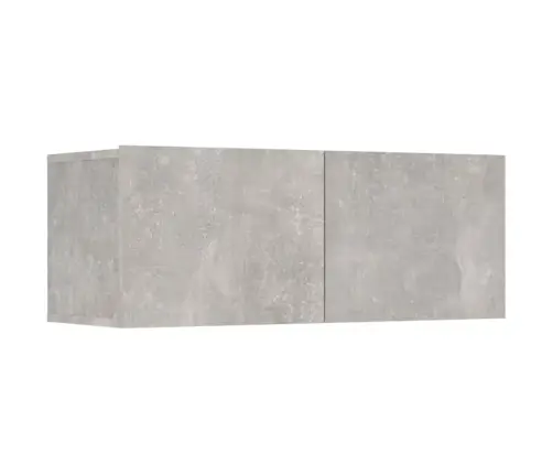 6-Daļīgs Tv Skapīšu Komplekts, Betona Pelēks, Inženierijas Koks Vidaxl