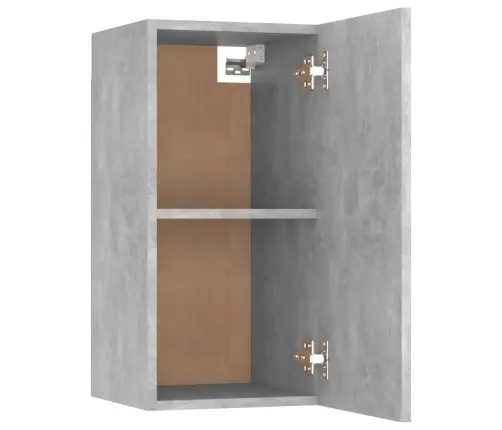 Tv Spintelių Komplektas, 8 Dalių, Betono Pilkas, Mediena