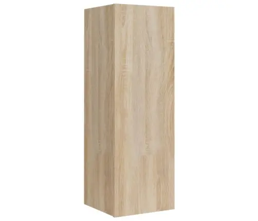 Televizoriaus Spintelių Komplektas, 8 Dalių, Ąžuolo, Mediena