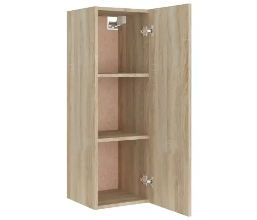 Televizoriaus Spintelių Komplektas, 8 Dalių, Ąžuolo, Mediena