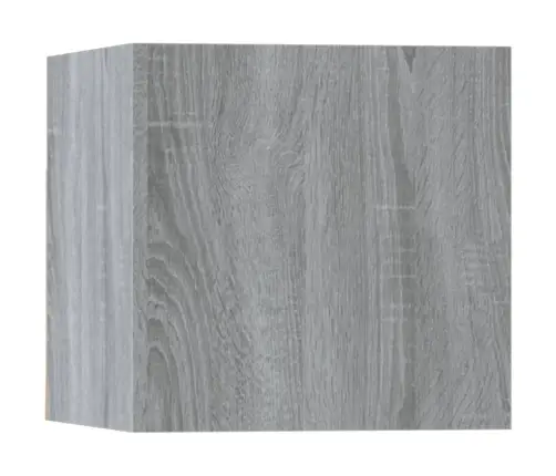 5-Osaline Telerikappide Komplekt, Hall Sonoma Tamm, Tehispuit