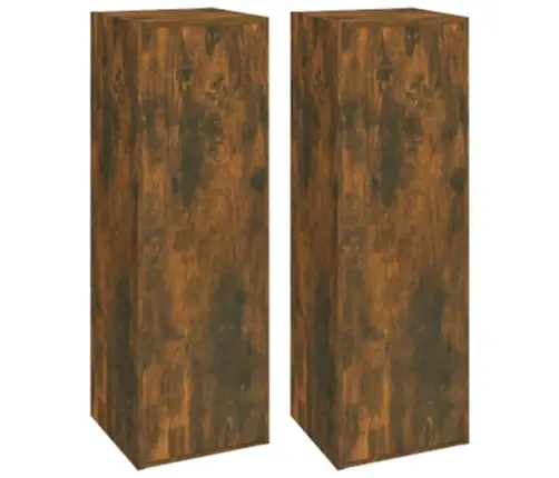 6-Osaline Telerikappide Komplekt, Suitsutatud Tamm, Tehispuit