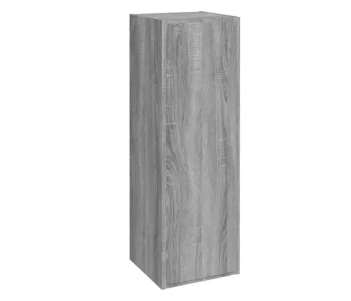 8-Osaline Telerikappide Komplekt, Hall Sonoma Tamm, Tehispuit