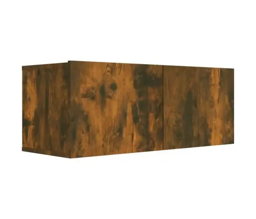 6-Osaline Telerikappide Komplekt, Suitsutatud Tamm, Tehispuit