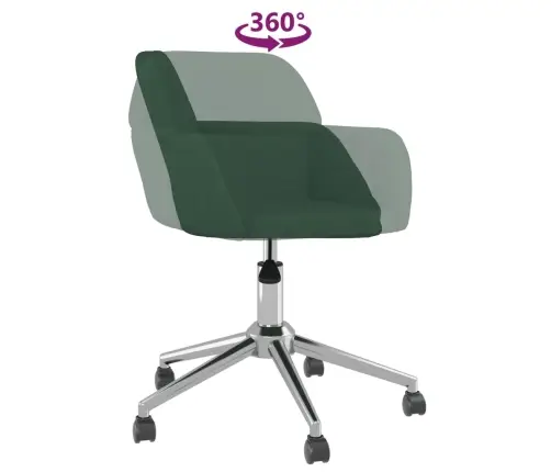 Pasukama Biuro Kėdė, Tamsiai Žalios Spalvos, Audinys