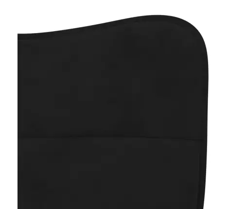 Virtuves Krēsli, 2 Gab., Melns Samts Vidaxl