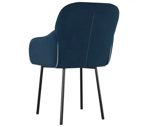 Söögitoolid 2 Tk, Sinine, Samet