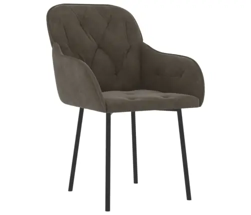 Söögitoolid 2 Tk, Tumehall, Samet Söögitoolid 2 Tk, Tumehall, Samet