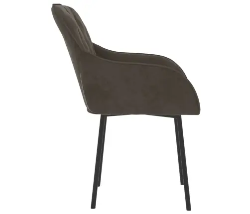 Söögitoolid 2 Tk, Tumehall, Samet Söögitoolid 2 Tk, Tumehall, Samet