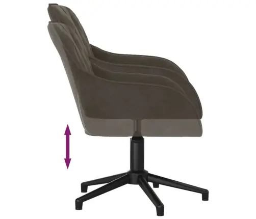 Pöörlev Kontoritool, Tumehall, Samet