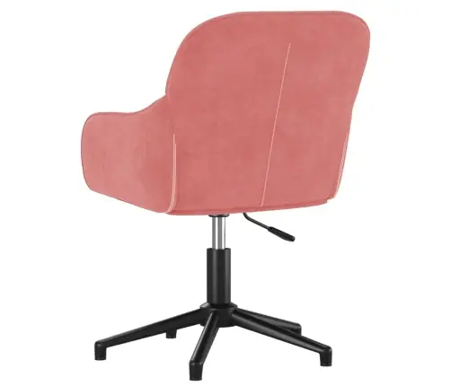 Pööratav Kontoritool, Roosa, Samet