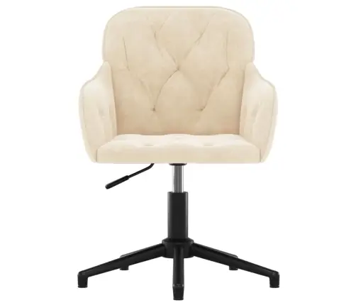 Biroja Krēsls, Krēmkrāsas Samts Vidaxl