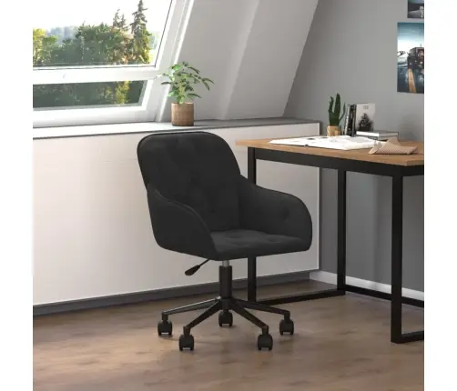 Pasukama Biuro Kėdė, Juodos Spalvos, Aksomas