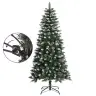 Mākslīgā Ziemassvētku Egle Ar Statīvu, Zaļa, 120 Cm, Pvc Vidaxl