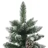 Mākslīgā Ziemassvētku Egle Ar Statīvu, Zaļa, 120 Cm, Pvc Vidaxl