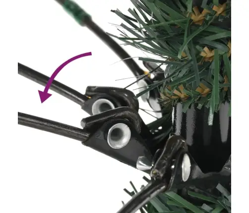 Kunstkuusk Alusega, Roheline, 150 cm Pvc