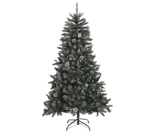 Mākslīgā Ziemassvētku Egle Ar Statīvu, Zaļa, 150 Cm, Pvc Vidaxl Mākslīgā Ziemassvētku Egle Ar Statīvu, Zaļa, 150 Cm, Pvc Vidaxl