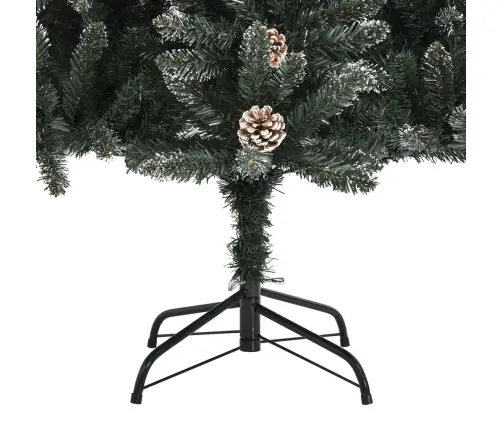 Mākslīgā Ziemassvētku Egle Ar Statīvu, Zaļa, 150 Cm, Pvc Vidaxl Mākslīgā Ziemassvētku Egle Ar Statīvu, Zaļa, 150 Cm, Pvc Vidaxl