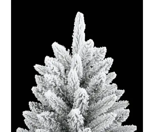 Mākslīgā Ziemassvētku Egle Ar Sniegu, 150 Cm, Pvc&Pe Vidaxl