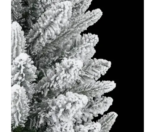 Mākslīgā Ziemassvētku Egle Ar Sniegu, 210 Cm, Pvc&Pe Vidaxl