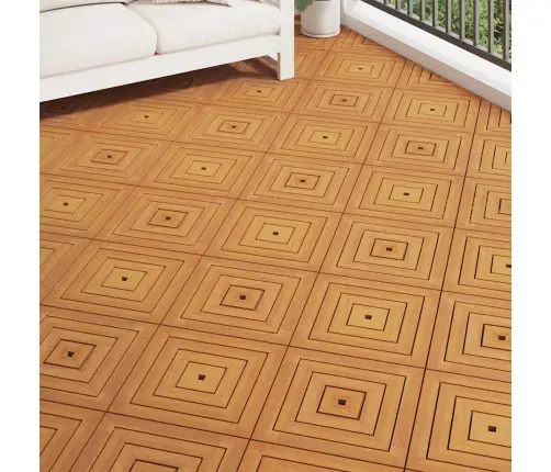 Terrassiplaat 30 Tk, Pruun, 30 X 30 cm Akaatsiapuit