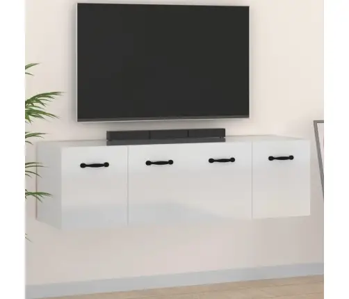 Sienas Skapīši, 2 Gab., Balti, 80X36,5X35 Cm, Inženierijas Koks Vidaxl