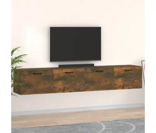 Spintelės, 2Vnt., Dūminio Ąžuolo, 100X36,5X35cm Mediena