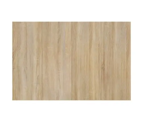 Gultas Galvgalis Ar Skapīšiem, Ozola Krāsā, Inženierijas Koks Vidaxl