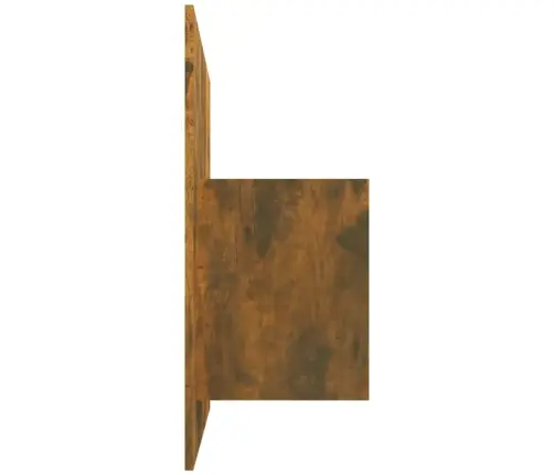 Gultas Galvgalis Ar Skapīšiem,Ozolkoka Krāsa, Inženierijas Koks Vidaxl