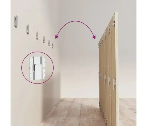 Gultas Galvgalis Ar Skapīšiem, Ozola Krāsā, Inženierijas Koks Vidaxl