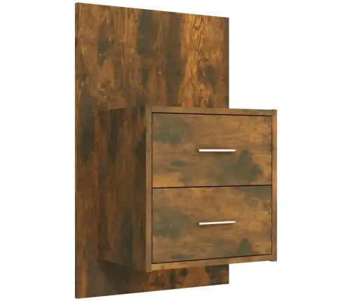 Lovos Galvūgalis Su Spintelėmis, Dūminio Ąžuolo, Mediena