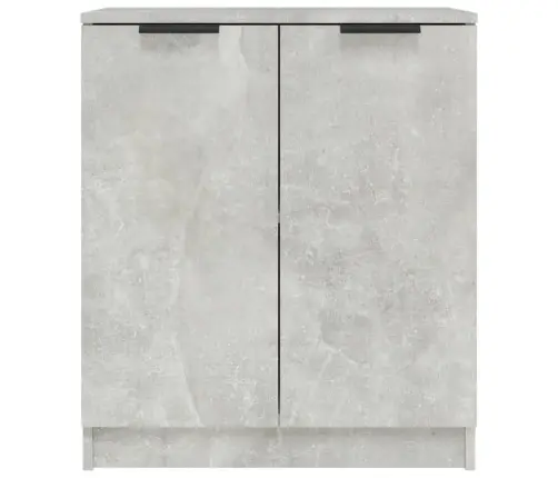 Kumodes, 2 Gab., Betona Pelēkas, 60X30X70 Cm, Inženierijas Koks Vidaxl